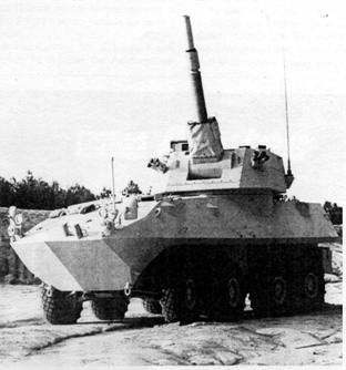 120-�� �������������� � ����� ���������� ������� AMS ���� Royal Ordnance/DELCO ����������� �� ����� ������ LAV-3 ("�������") 