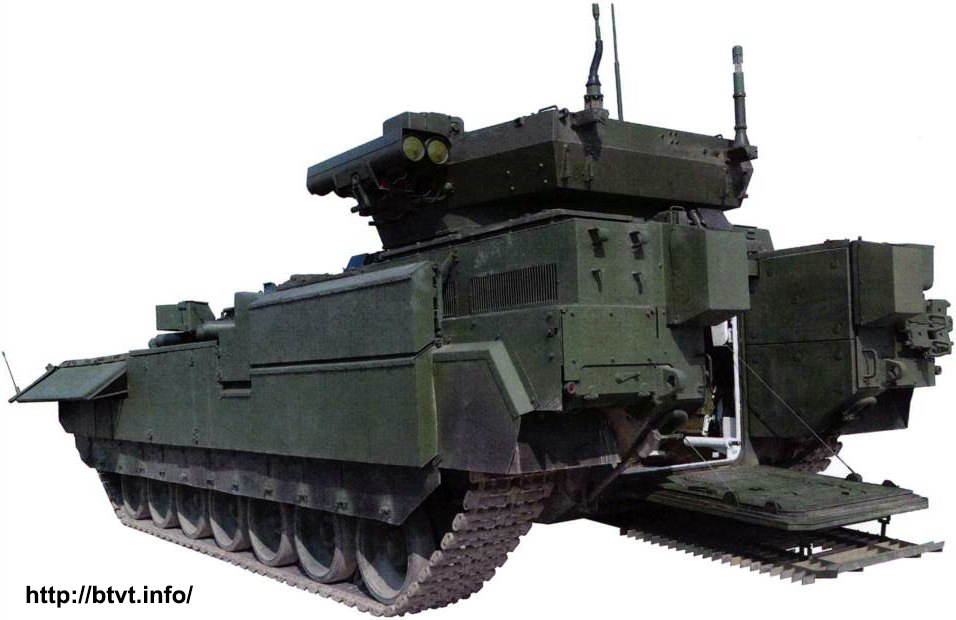 Russian heavy IFV T-15 (Object 149), created on the basis of the universal platform "Armata"