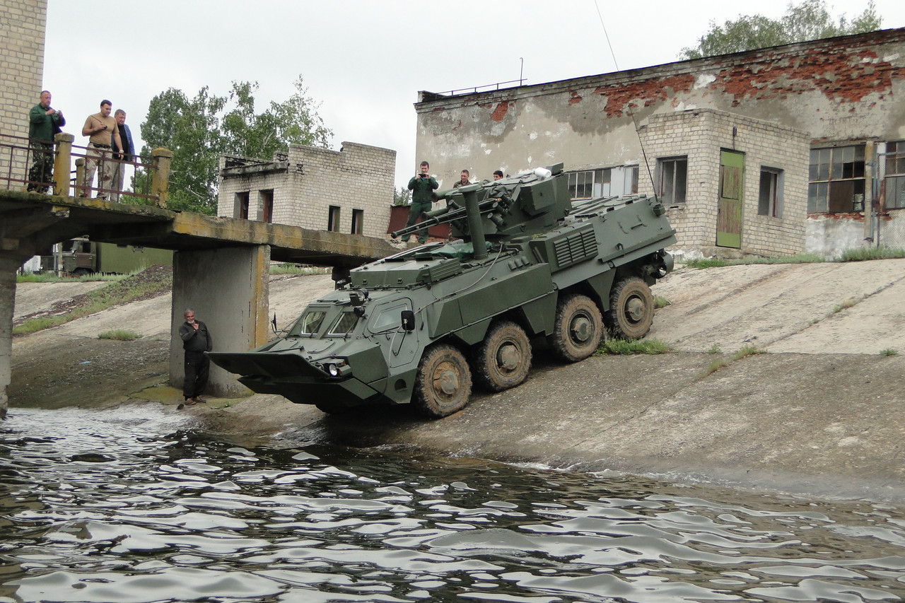 BTR-4M for marine infantry 