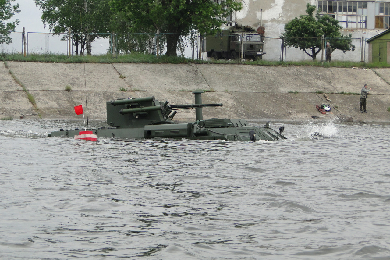 BTR-4M for marine infantry 