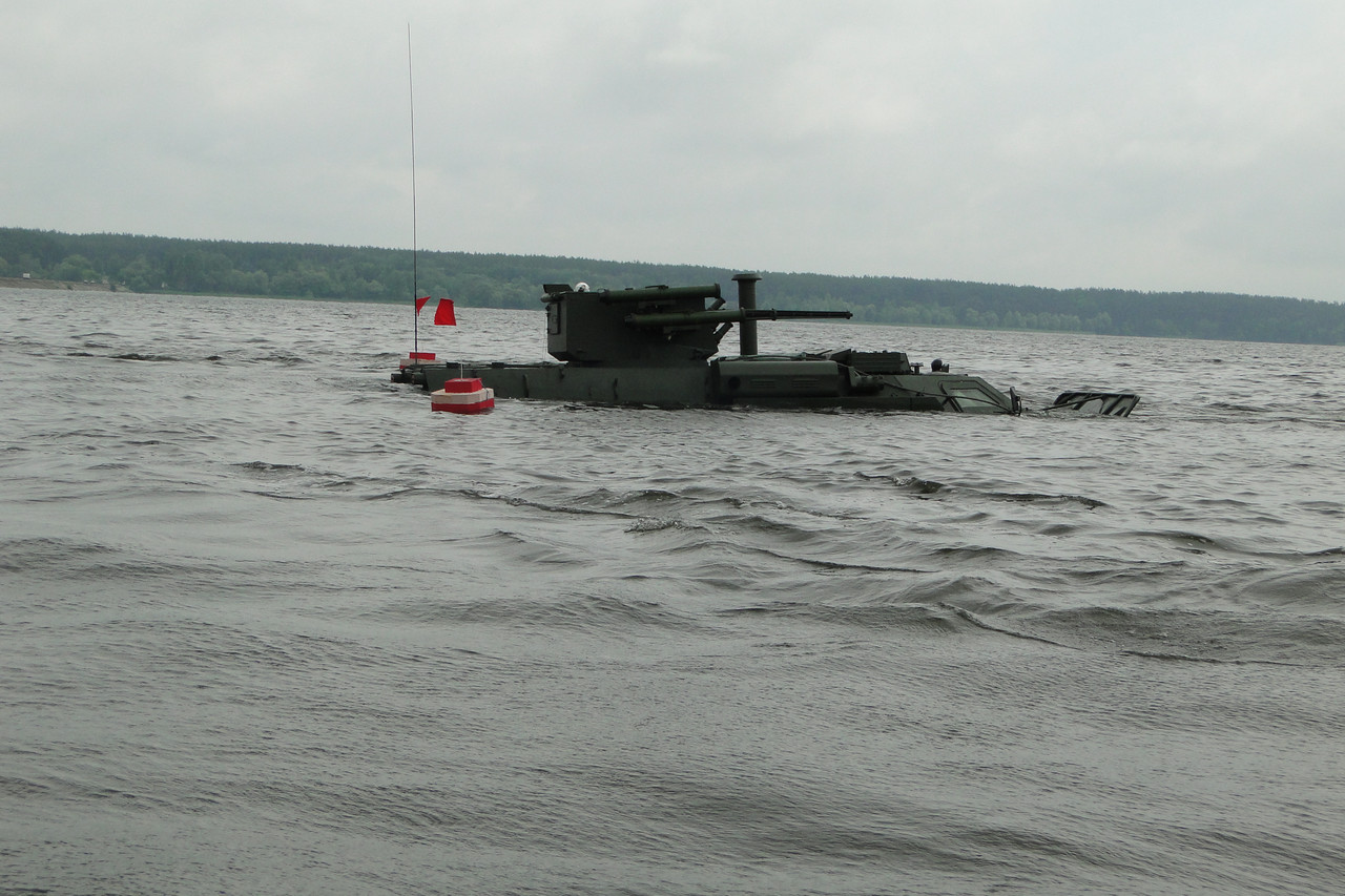 BTR-4M for marine infantry 