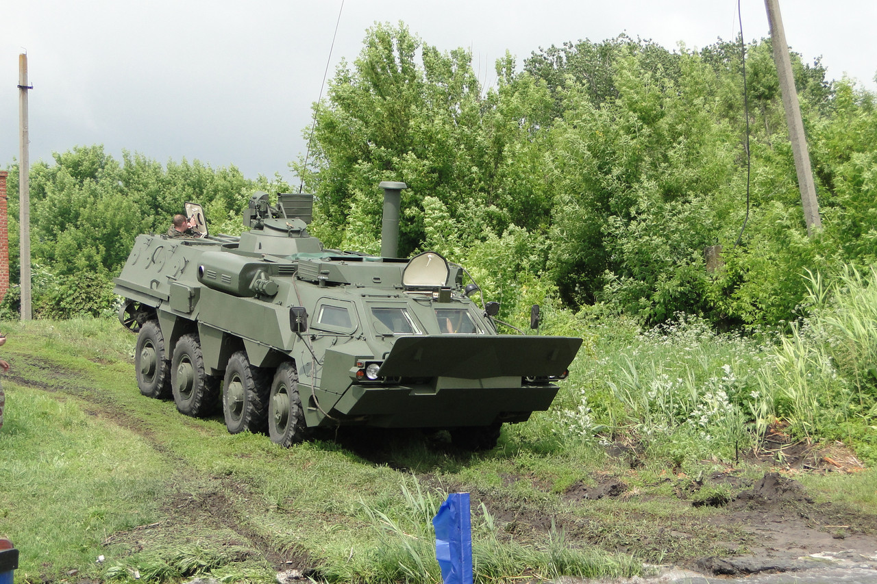 BTR-4M for marine infantry 