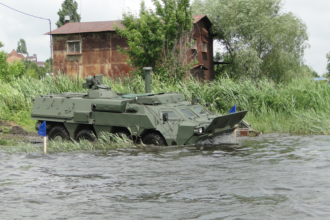 BTR-4M for marine infantry 