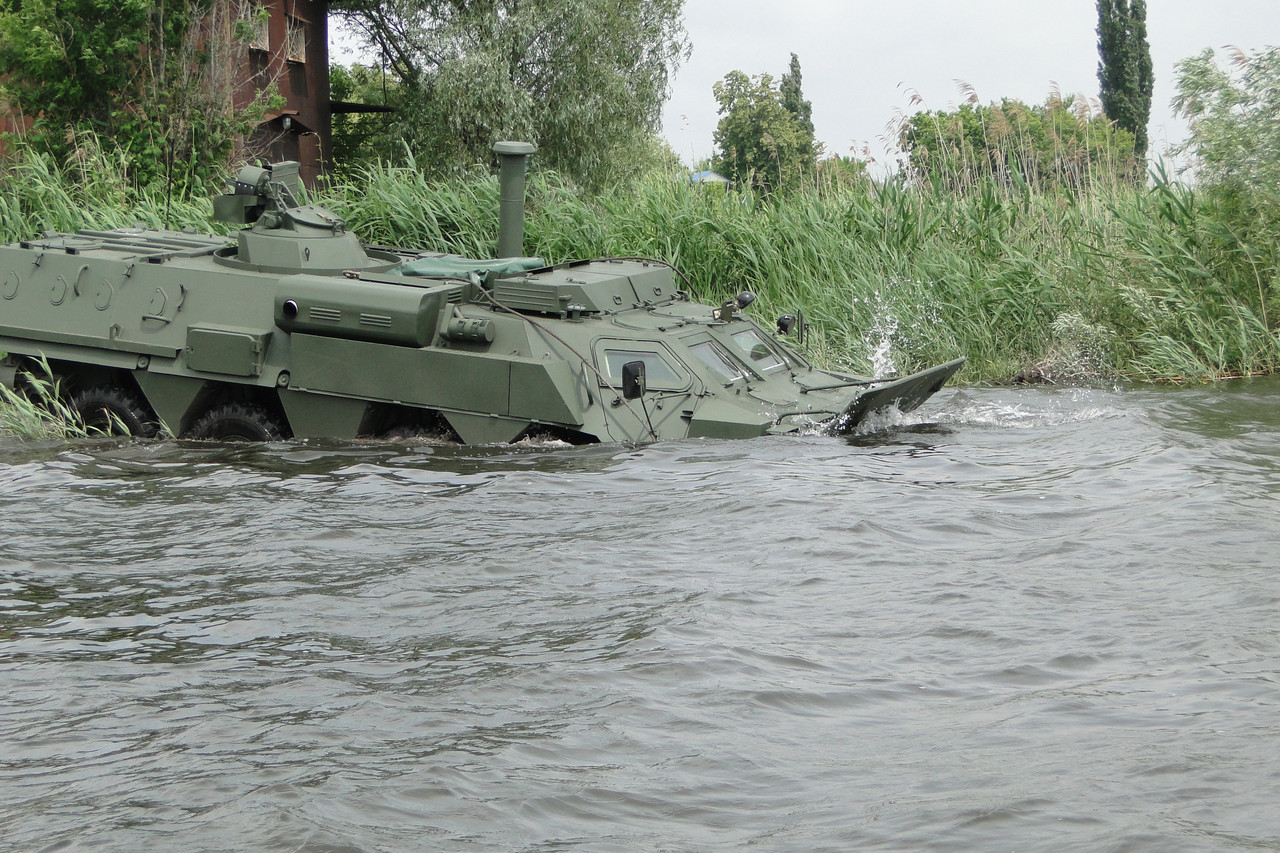 BTR-4M for marine infantry 